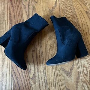 Marc Fisher sparkle booties